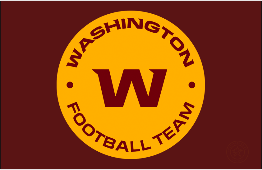 Washington Football Team Primary Dark Logo iron on transfers
